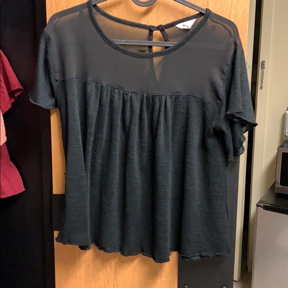 Black shirt